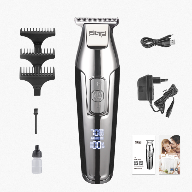 DSP men's shaver, continuous use up to 3 hours, black/gray, three levels of shaving 1 / 2 / 3, with 1 year warrantyماكينة حلاقة رجالية من ماركة دي اس بي استخدام متواصل حتى ٣ ساعات متواصلة أسود/رمادي ثلاث مستويات للحلاقة ١ / 2 / 3 مع ضمان لمدة عام DSP men's shaver, continuous use up to 3 hours, black/gray, three levels of shaving 1 / 2 / 3, with 1 year warrantyماكينة حلاقة رجالية من ماركة دي اس بي استخدام متواصل حتى ٣ ساعات متواصلة أسود/رمادي ثلاث مستويات للحلاقة ١ / 2 / 3 مع ضمان لمدة عام